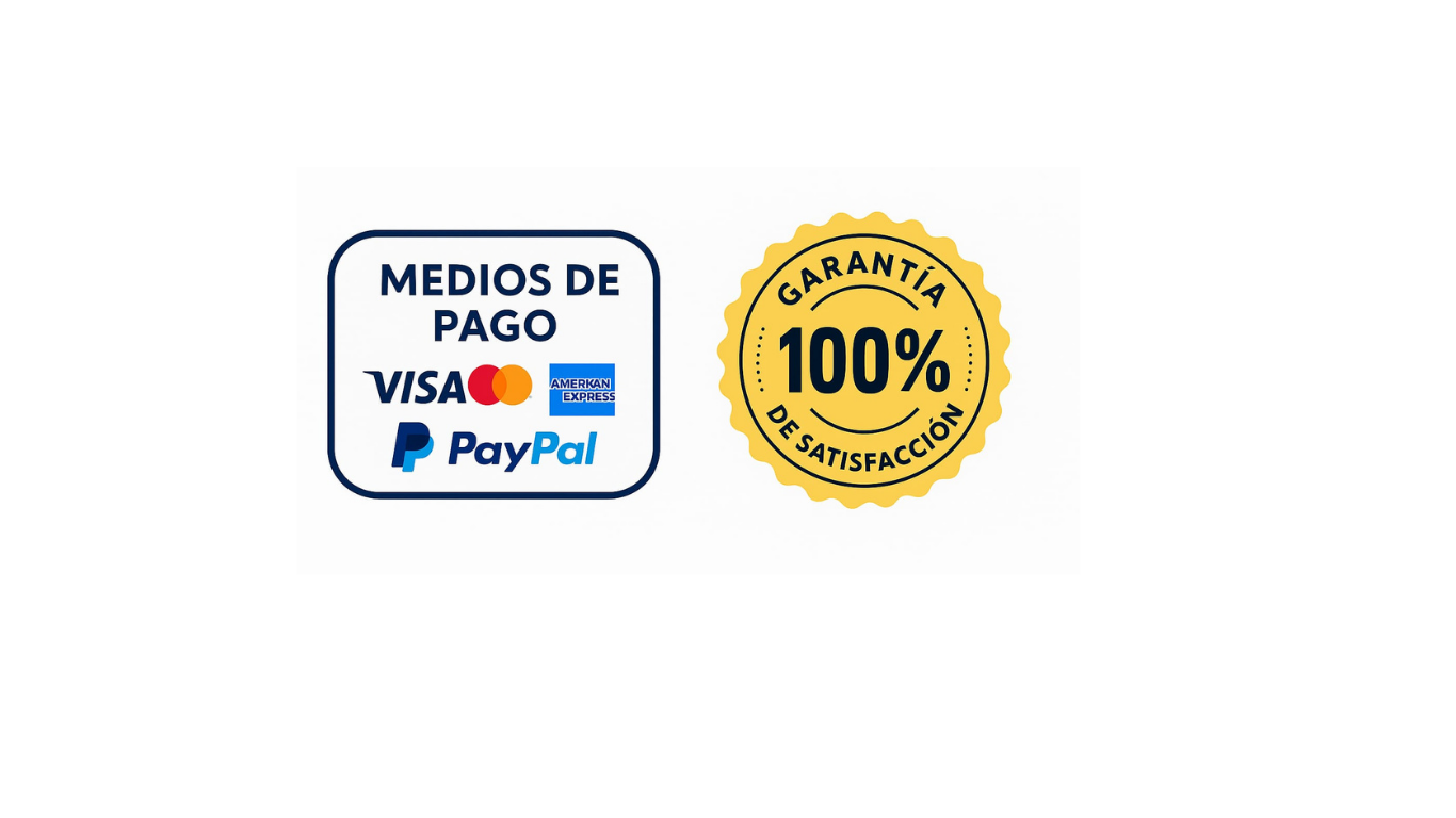 Medios de pago aceptados